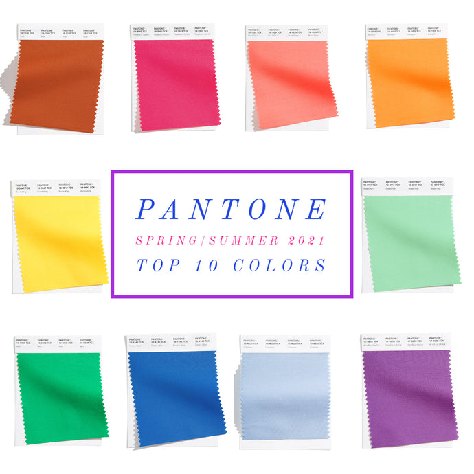 Celebrate in this years trending Spring/Summer Colours
