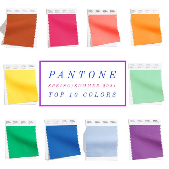 Celebrate in this years trending Spring/Summer Colours